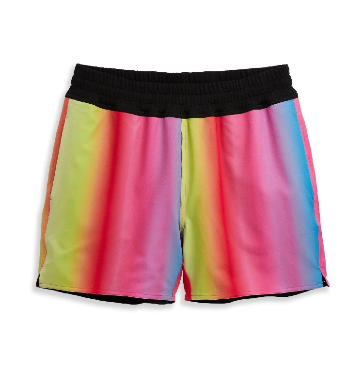 Trendy Yoga Outfits At Budget-Friendly Prices Swim 5" Reversible Board Short - Melting Rainbow Trendy Yoga Outfits At Budget-Friendly Prices Swim 5" Reversible Board Short - Melting Rainbow