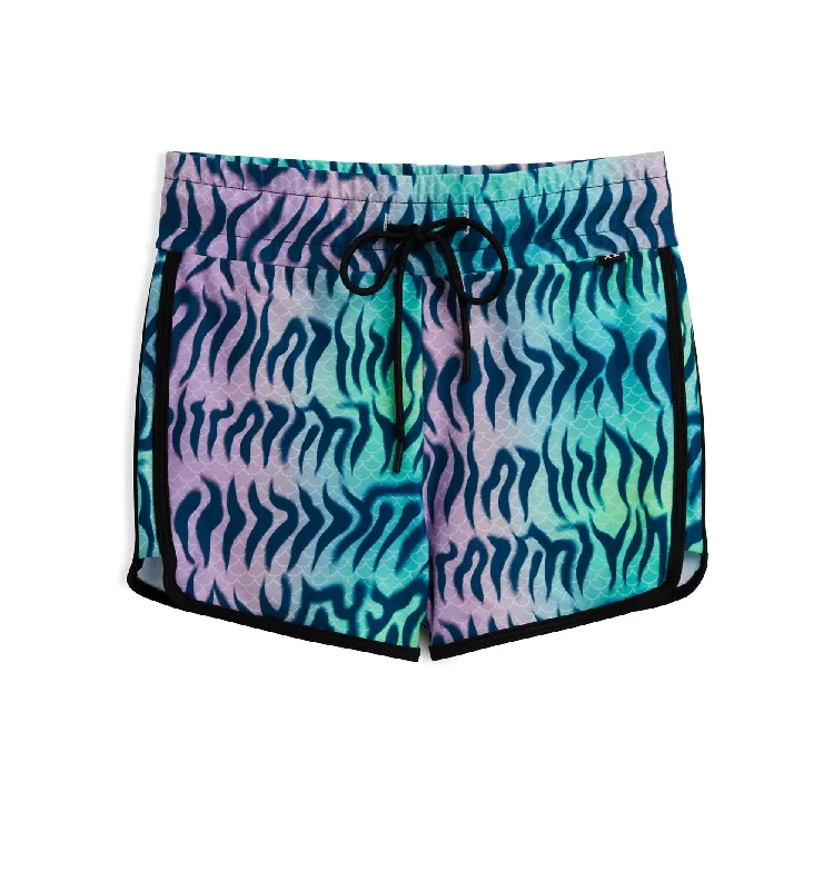 Yoga Apparel Designed For Movement At Lower Prices Swim High Waisted Boy Short - Head Over Eels Yoga Apparel Designed For Movement At Lower Prices Swim High Waisted Boy Short - Head Over Eels