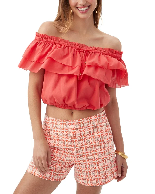 Move With Confidence In Discounted Yoga Outfits Trina Turk Magnifico 2 Short