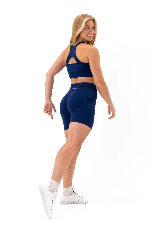 High-Quality Yoga Clothing At Budget-Friendly Prices Tempo Seamless Scrunch Shorts & Sports Bra Set - Royal Blue High-Quality Yoga Clothing At Budget-Friendly Prices Tempo Seamless Scrunch Shorts & Sports Bra Set - Royal Blue