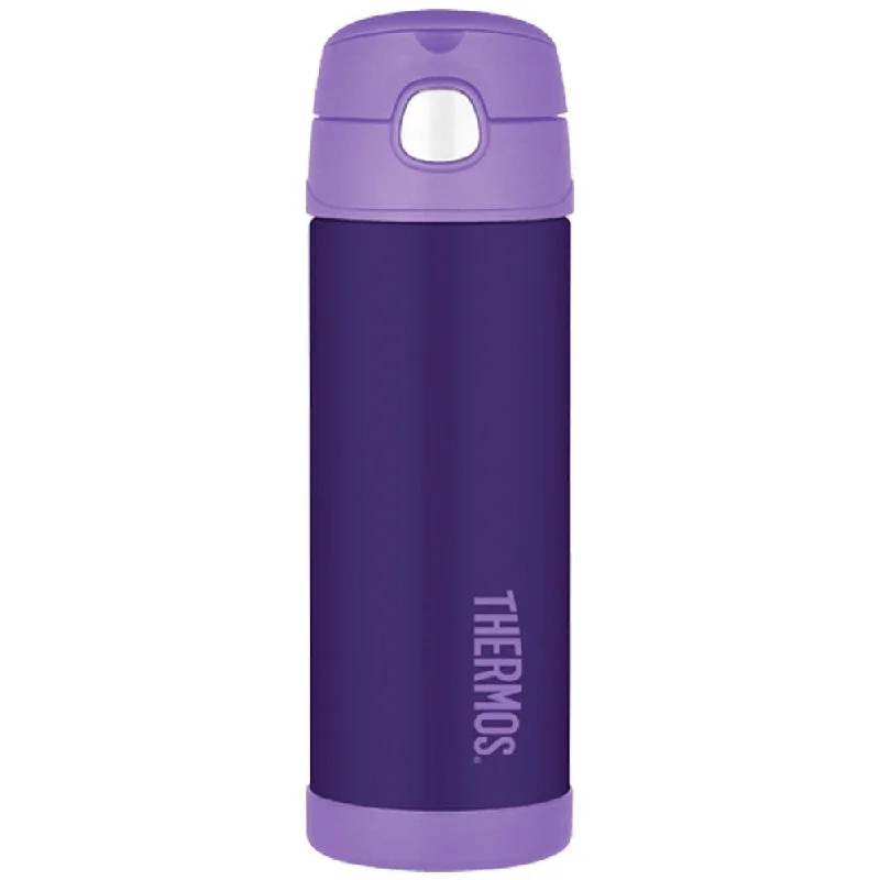 Breathe Deeper, Save Bigger On Yoga Must-Haves Thermos FUNtainer Insulated Stainless Steel Water Bottles 470ml - Purple Breathe Deeper, Save Bigger On Yoga Must-Haves Thermos FUNtainer Insulated Stainless Steel Water Bottles 470ml - Purple