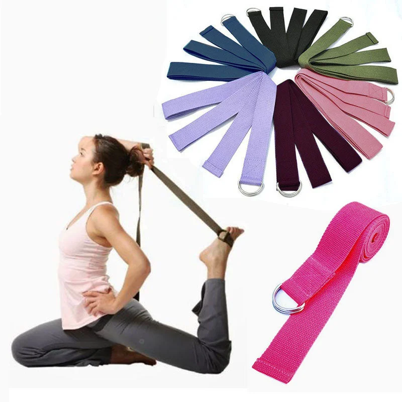 Flexibility Meets Affordability In Our Yoga Sale Stretch Ring Belt